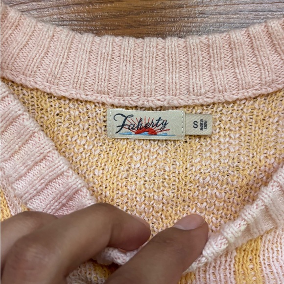 Faherty Brand Sun motif Women's Sweater - Picture 4 of 6